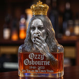Ozzy Ne vedem la trenul nebun Whiskey butelis
