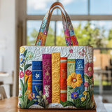 Pamušalu Krepšys su Gėlių Dizainu iš Bibliotekos