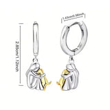 Mariei | Auskarai, kurie apkabina pasaulį